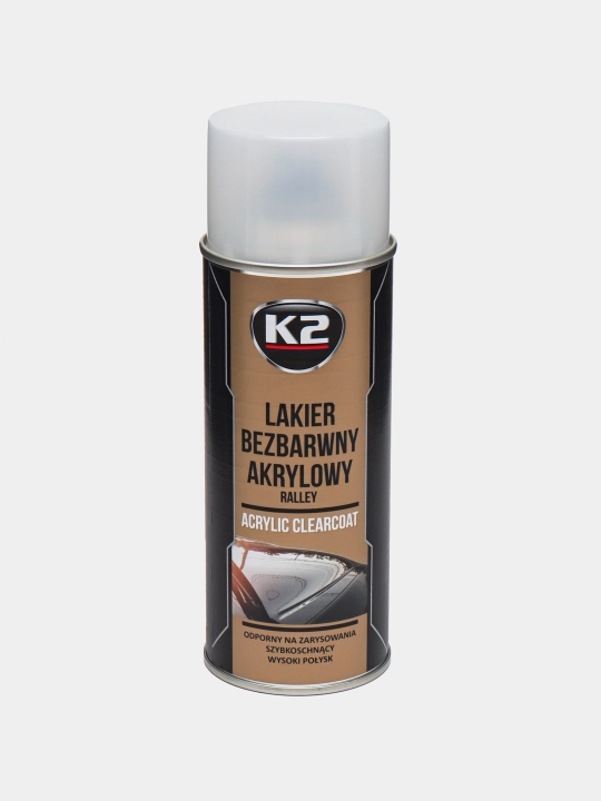 Лак для акриловых красок K2 ACRYLIC CLEARCOAT RALLY, 400 мл - 