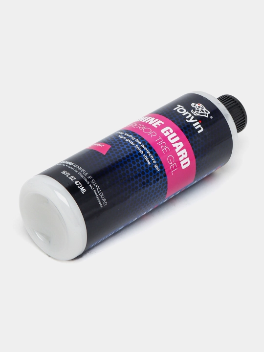 Чернитель шин глянцевый гель, обработка до 100 шин TONYIN High Gloss Tire Gel, 473 мл