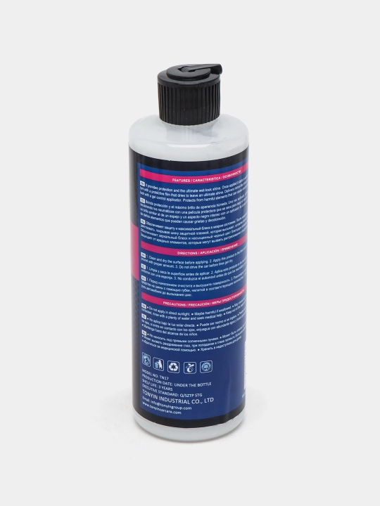 Чернитель шин глянцевый гель, обработка до 100 шин TONYIN High Gloss Tire Gel, 473 мл
