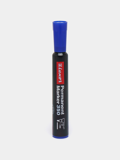 Doimiy marker Luxor 350, 1-3mm, ko'k - 