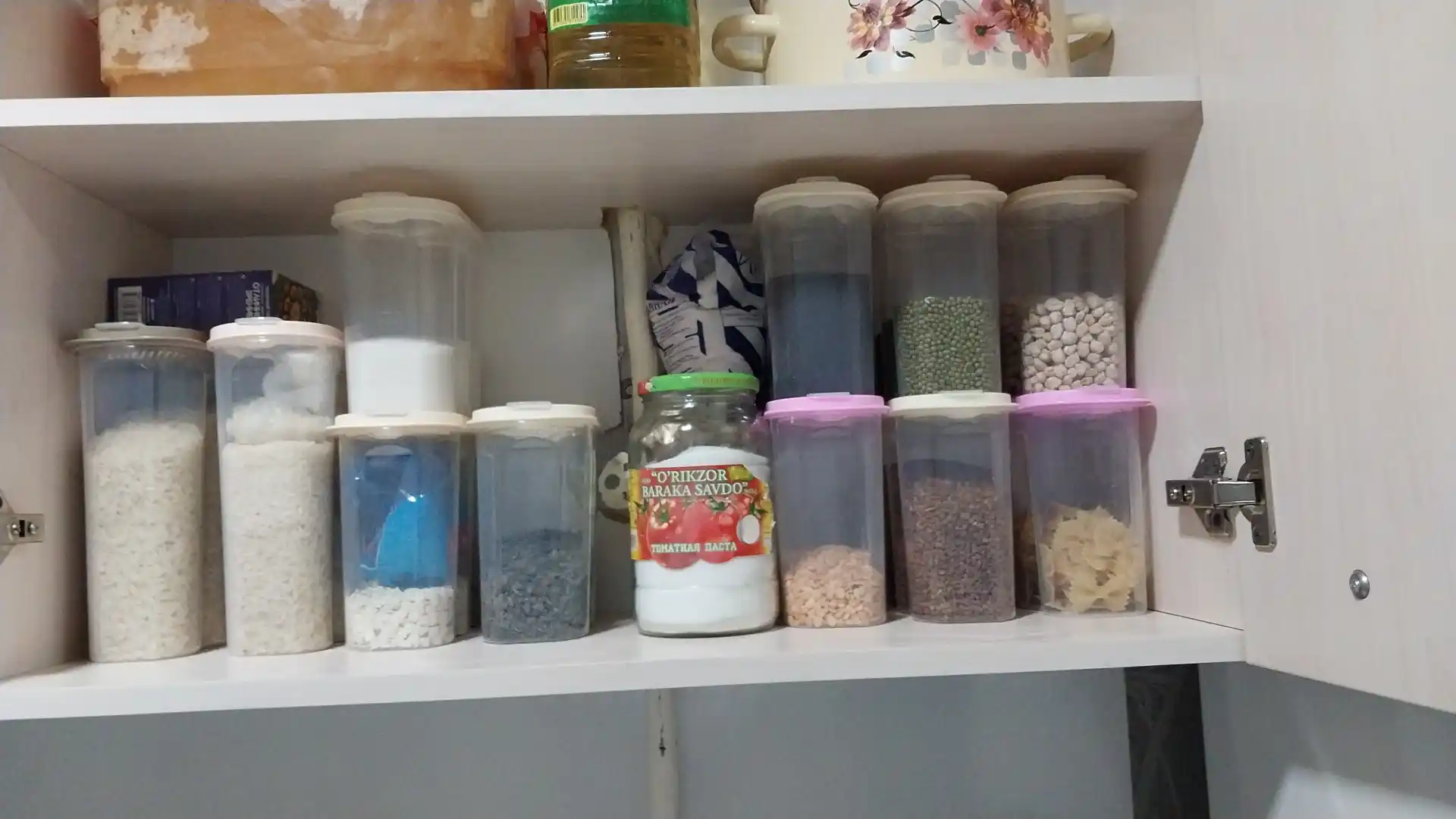 Контейнер для хранения круп, сыпучих продуктов и порошка