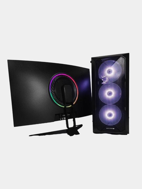 Tizimli blok "MyPRO", monitor 240hz, Intel Core i3 - 12100f / 16 GB DDR4 / Rx580 - 8 Gb video karta