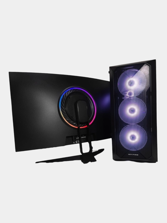 Tizimli blok "MyPRO", monitor 240hz, Intel Core i3 - 12100f / 16 GB DDR4 / Rx580 - 8 Gb video karta