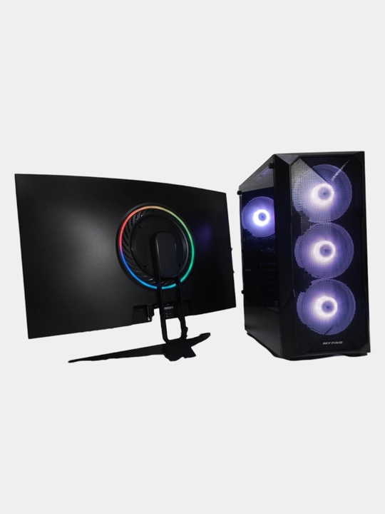 Tizimli blok "MyPRO", monitor 240hz, Intel Core i3 - 12100f / 16 GB DDR4 / Rx580 - 8 Gb video karta