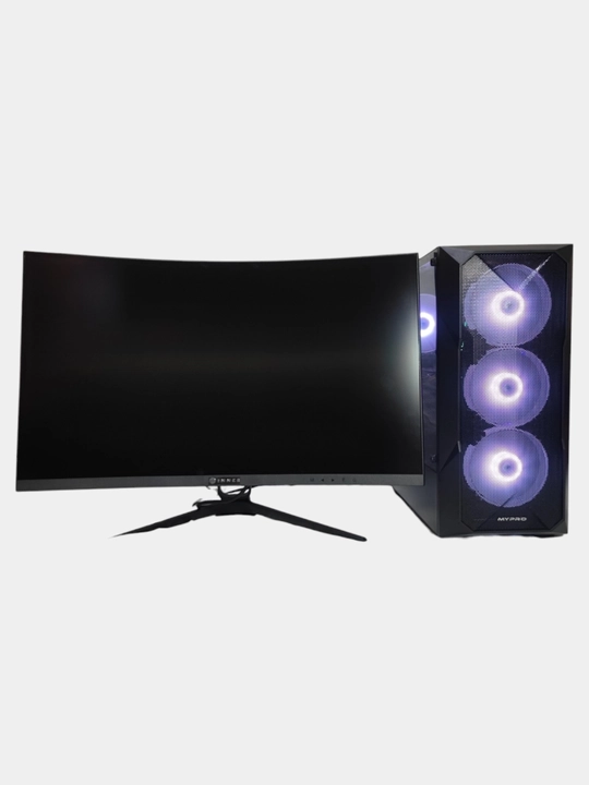 Tizimli blok "MyPRO", monitor 240hz, Intel Core i3 - 12100f / 16 GB DDR4 / Rx580 - 8 Gb video karta