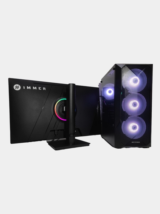 Tizimli blok "MyPRO", monitor 240hz, Intel Core i3 - 12100f / 16 GB DDR4 / Rx580 - 8 Gb video karta