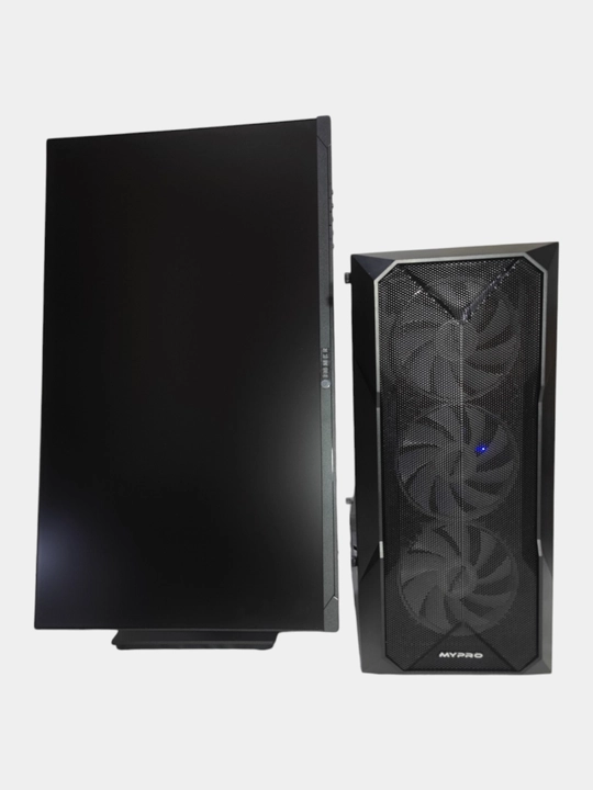 Tizimli blok "MyPRO", monitor 240hz, Intel Core i3 - 12100f / 16 GB DDR4 / Rx580 - 8 Gb video karta