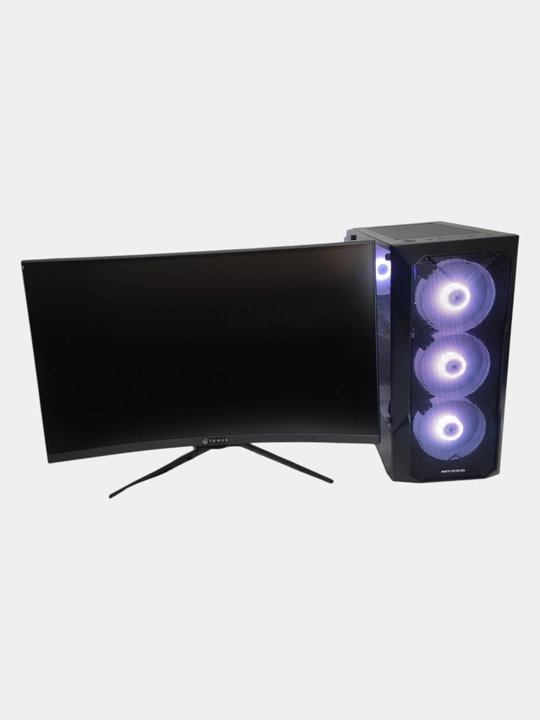 Tizimli blok "MyPRO", monitor 240hz, Intel Core i3 - 12100f / 16 GB DDR4 / Rx580 - 8 Gb video karta