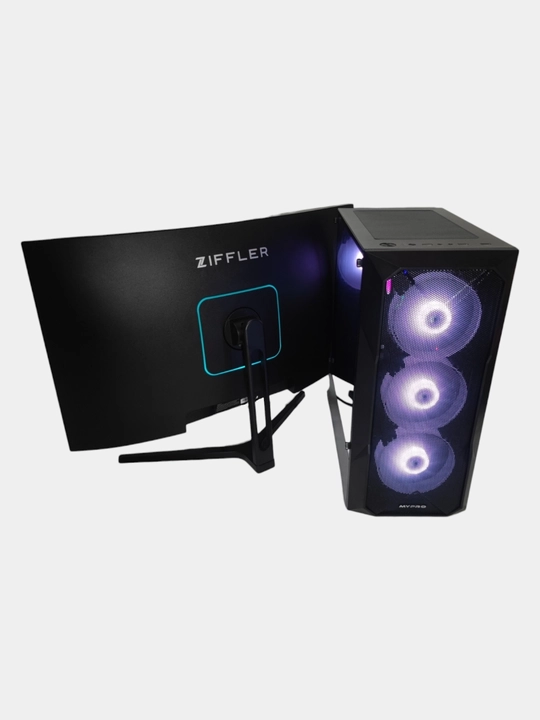 Tizimli blok "MyPRO", monitor 240hz, Intel Core i3 - 12100f / 16 GB DDR4 / Rx580 - 8 Gb video karta