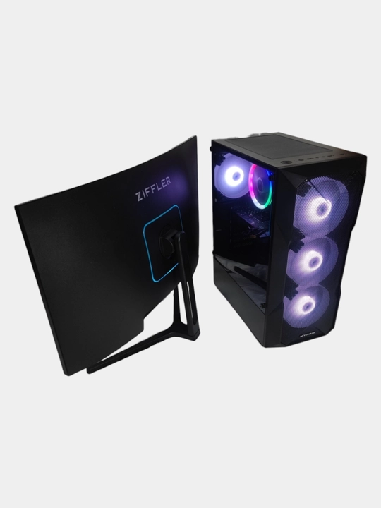 Tizimli blok "MyPRO", monitor 240hz, Intel Core i3 - 12100f / 16 GB DDR4 / Rx580 - 8 Gb video karta