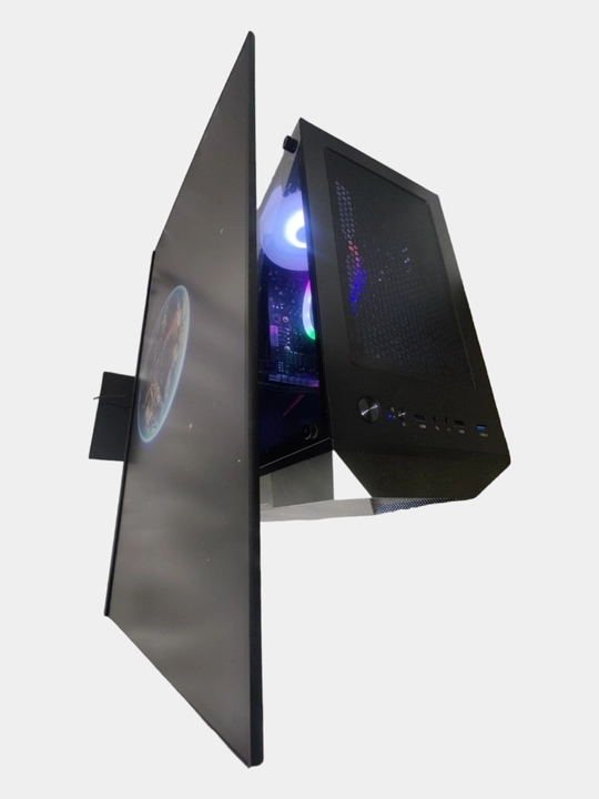 Tizimli blok "MyPRO", monitor 240hz, Intel Core i3 - 12100f / 16 GB DDR4 / Rx580 - 8 Gb video karta