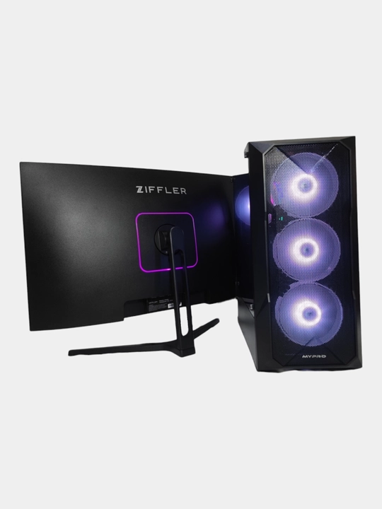 Tizimli blok "MyPRO", monitor 240hz, Intel Core i3 - 12100f / 16 GB DDR4 / Rx580 - 8 Gb video karta