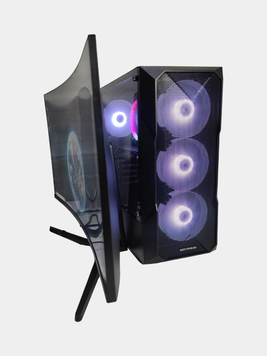 Tizimli blok "MyPRO", monitor 240hz, Intel Core i3 - 12100f / 16 GB DDR4 / Rx580 - 8 Gb video karta