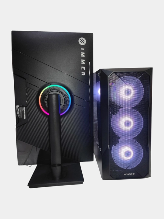 Tizimli blok "MyPRO", monitor 240hz, Intel Core i3 - 12100f / 16 GB DDR4 / Rx580 - 8 Gb video karta