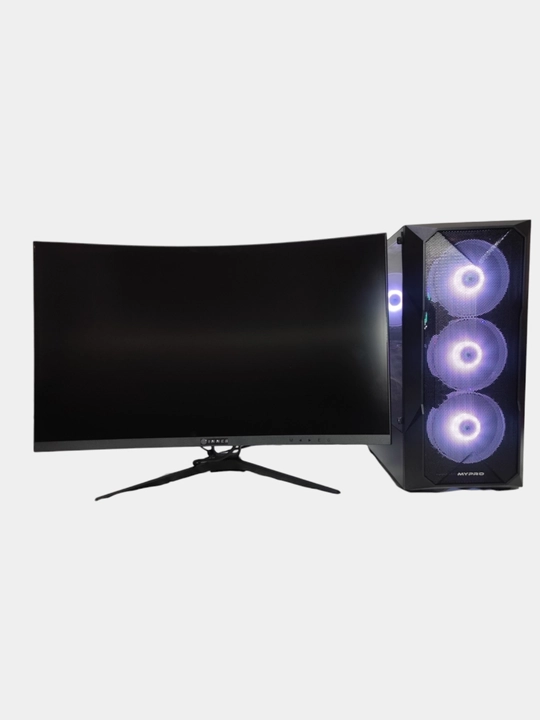 Tizimli blok "MyPRO", monitor 240hz, Intel Core i3 - 12100f / 16 GB DDR4 / Rx580 - 8 Gb video karta