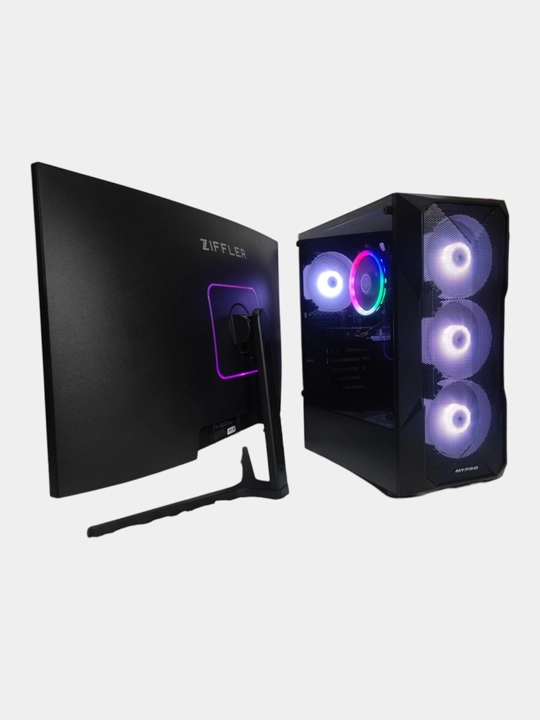 Tizimli blok "MyPRO", monitor 240hz, Intel Core i3 - 12100f / 16 GB DDR4 / Rx580 - 8 Gb video karta