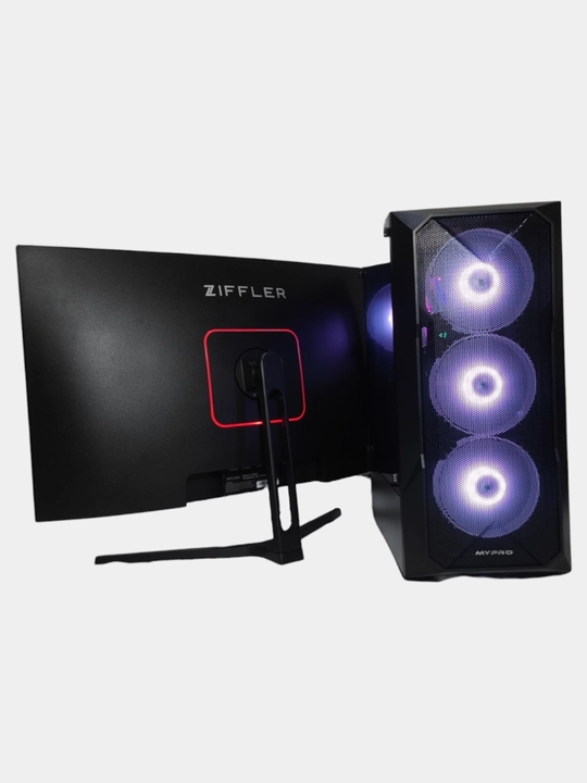 Tizimli blok "MyPRO", monitor 240hz, Intel Core i3 - 12100f / 16 GB DDR4 / Rx580 - 8 Gb video karta