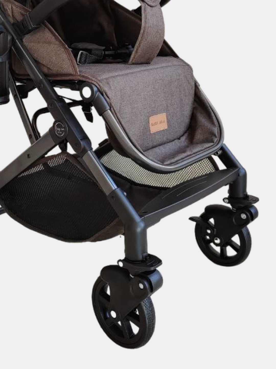Чемодан коляска Baby mom, с перекидной ручкой +зимний чехол купить по ...