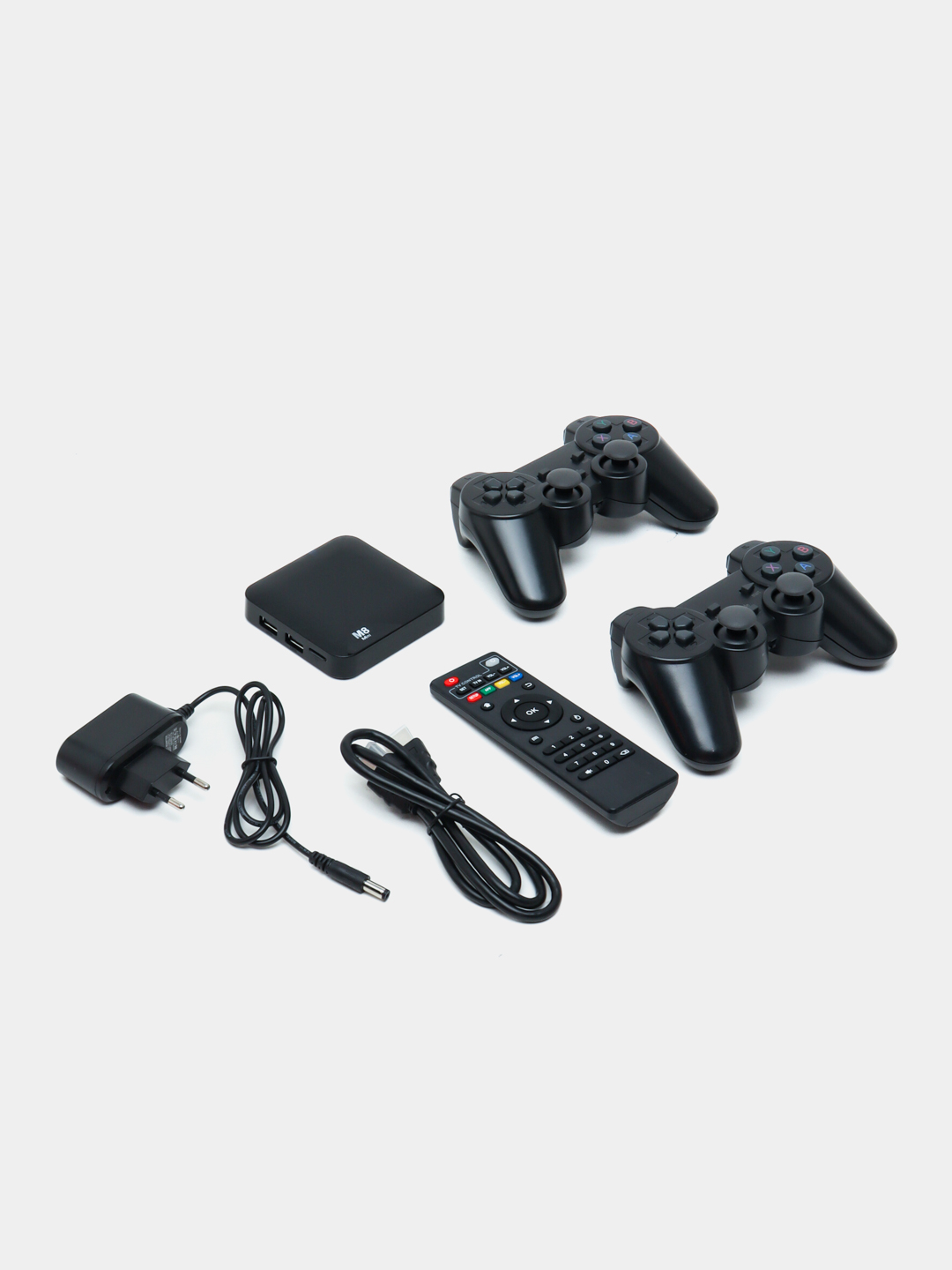 Смарт тв бокс Game Stick M8 Mini с Android TV 9.0, с двумя джойстиками,  10000 игр купить по низким ценам в интернет-магазине Uzum (886997)