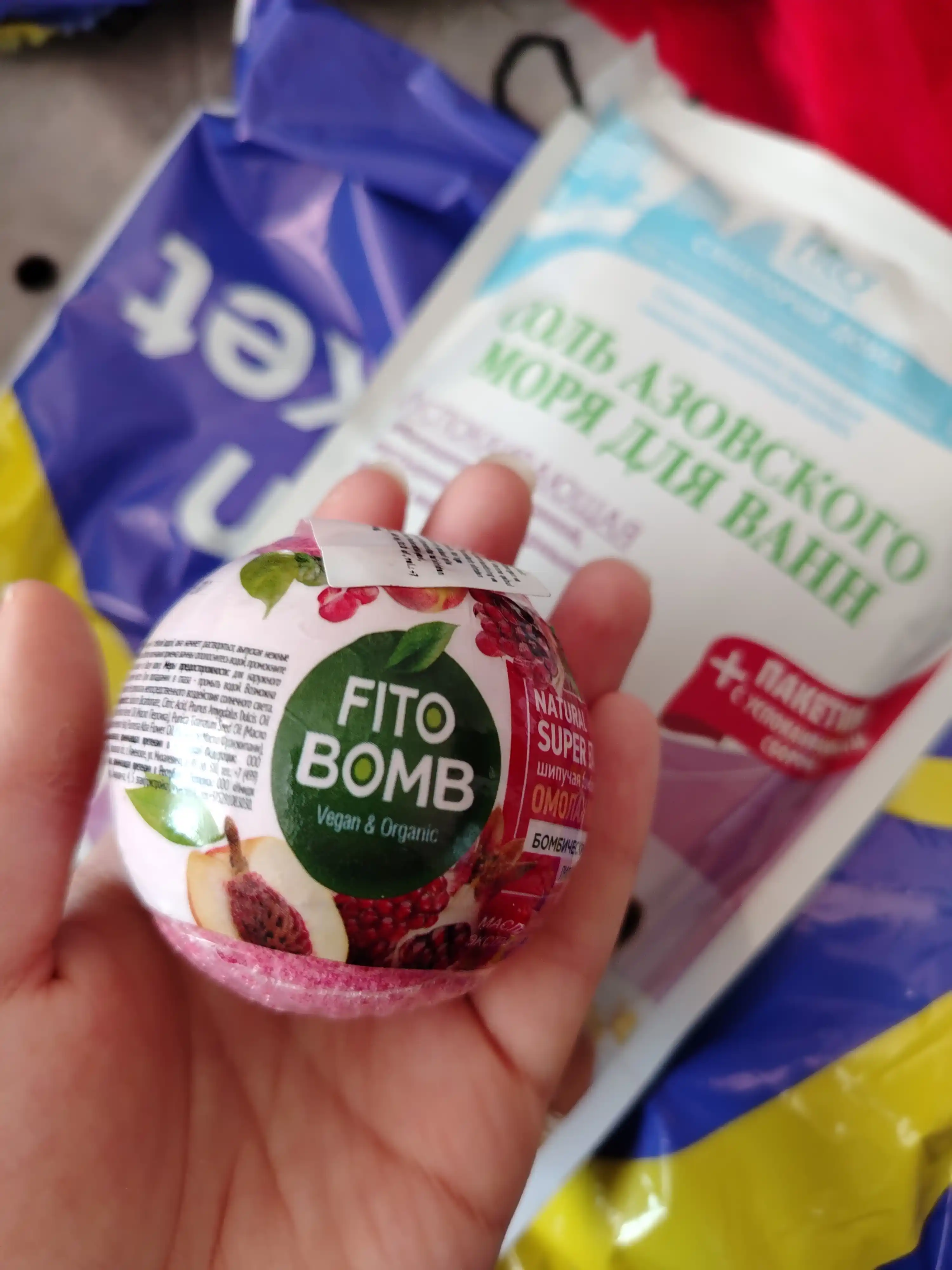Vanna uchun sharchalar Fito Bomb yoshartirish, 110 g