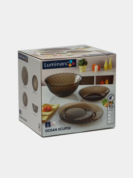Столовый сервиз Luminarc Ocean Eclipse, 19 предметов