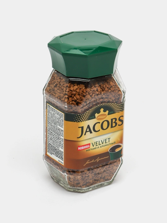 Кофе Jacobs Velvet, натуральный, растворимый, 95 гр