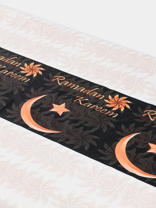 Ramazon dasturxoni, suv o'tkazmaydigan, Eid logotipi bosilgan
