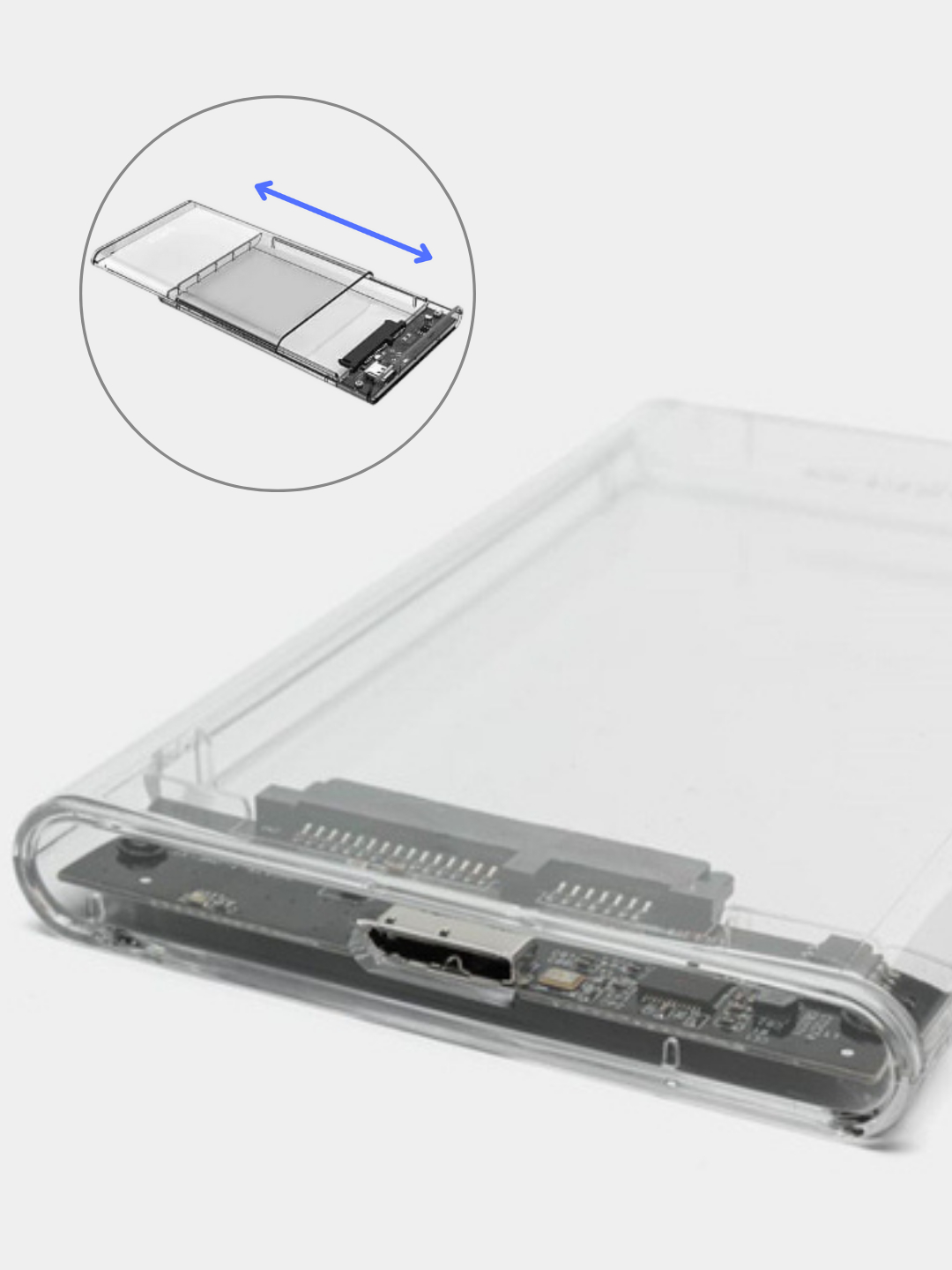 Кейс для жесткого диска HDD SSD, 2.5 корпус USB 3.0, корпус внешнего ...