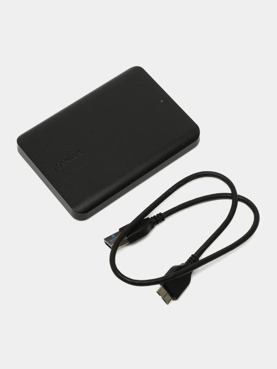 Портативный диск внешний хард Toshiba, HDD, 1ТБ, 2ТБ, USB 3.2 - 