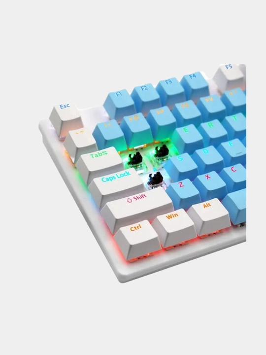 O'yin mexanik klaviaturasi BIOJJE 104 tugmalari RGB yoritilgan