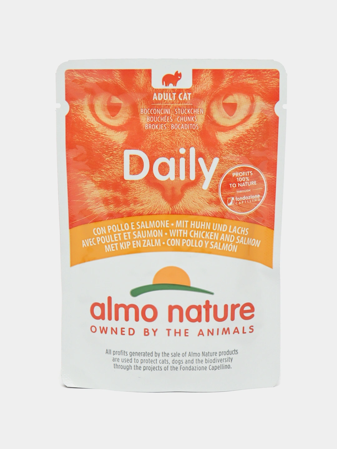 Almo Nature Daily Menu Chien sans Grain Paté avec Poulet, Jambon et