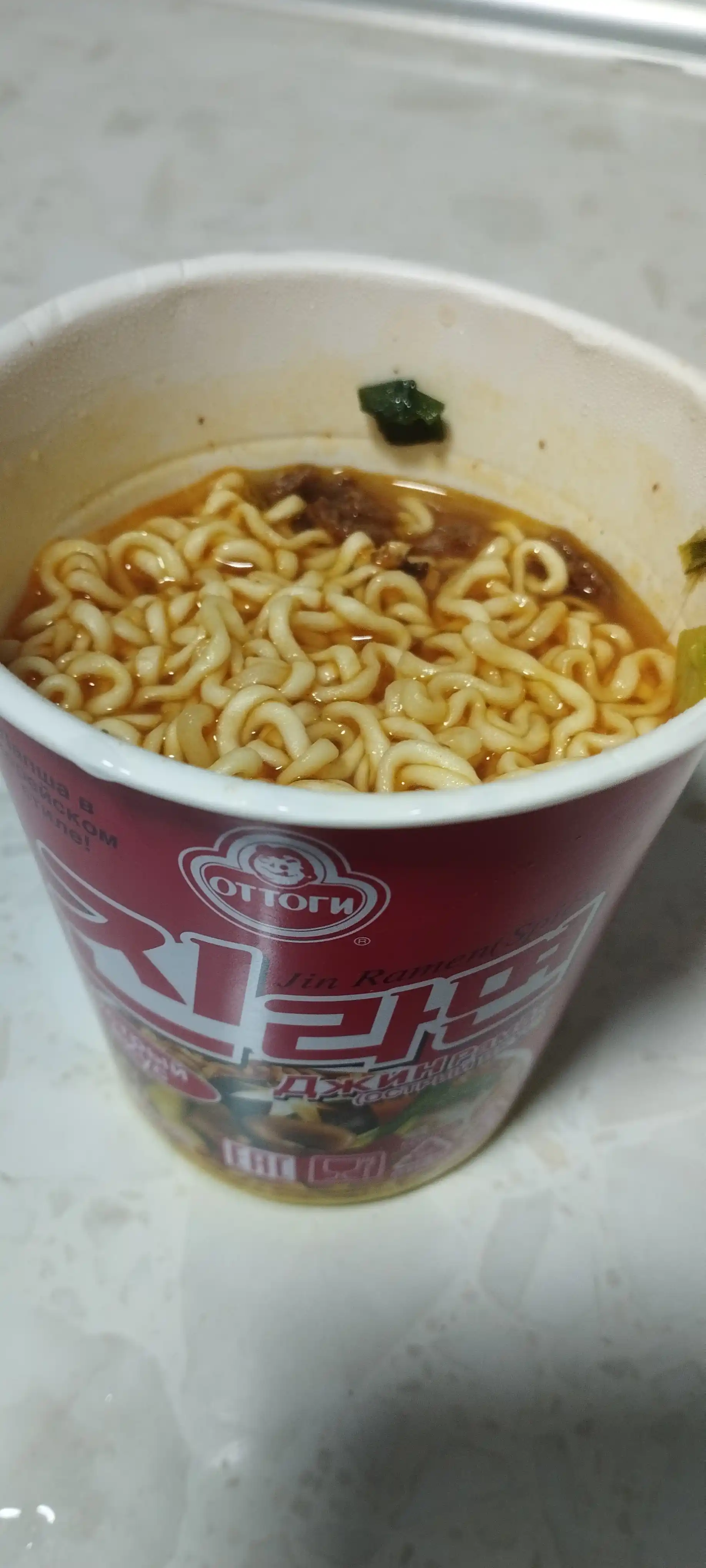 Лапша быстрого приготовления Jin Ramen с острым вкусом, 65 г