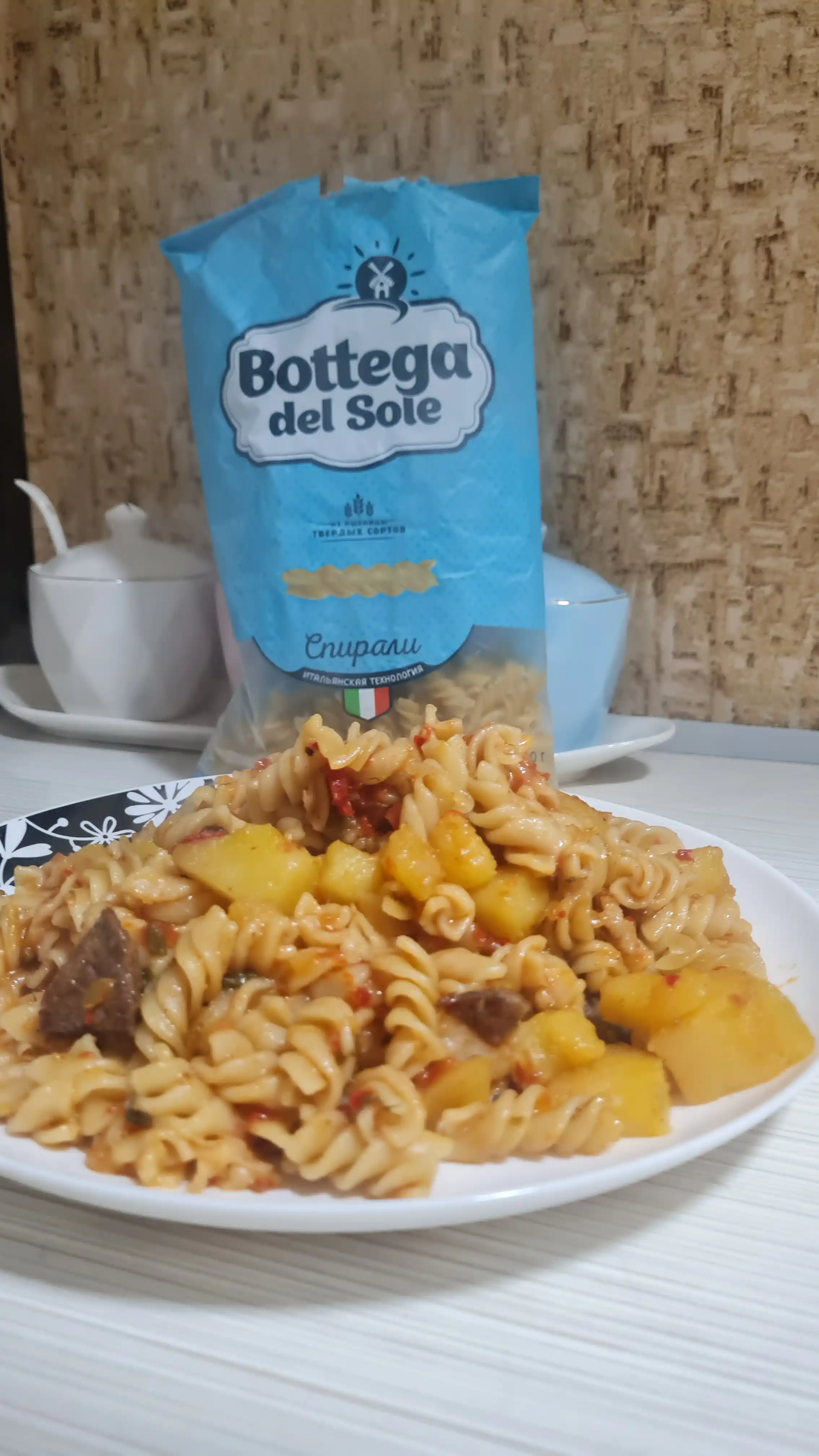 Makaron mahsulotlari Bottega del Sole, spirallar, 400 g
