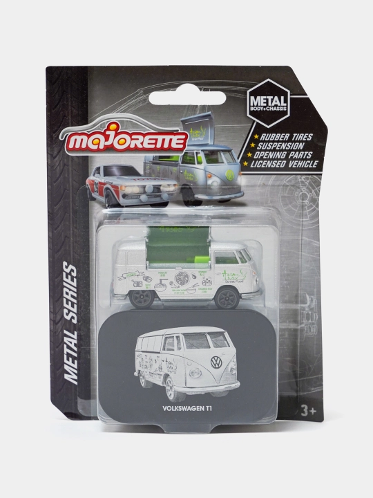 MAJORETTE 1:64 kolleksiya o'yinchoq mаshinas: mercedes, nissan, audi, dodge, ford, toyota - 