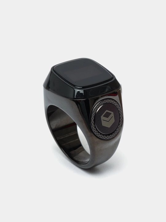 Смарт-кольцо для зикра, электронные четки Zikr Ring Lux + заряжающий кейс в подарок