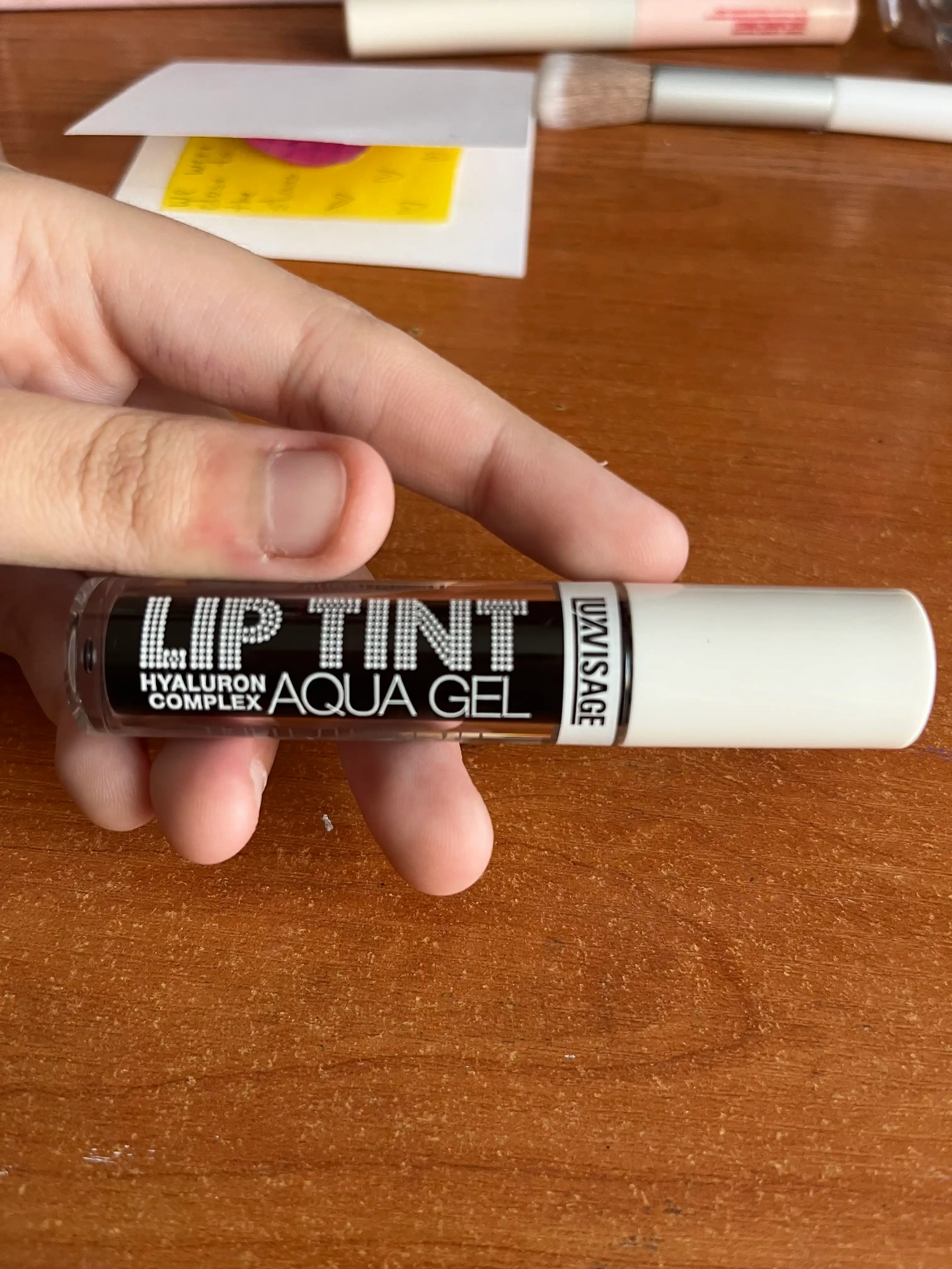Оттеночный гель-тинт для губ Luxvisage Lip Tint Aqua Gel Hyaluron Complex