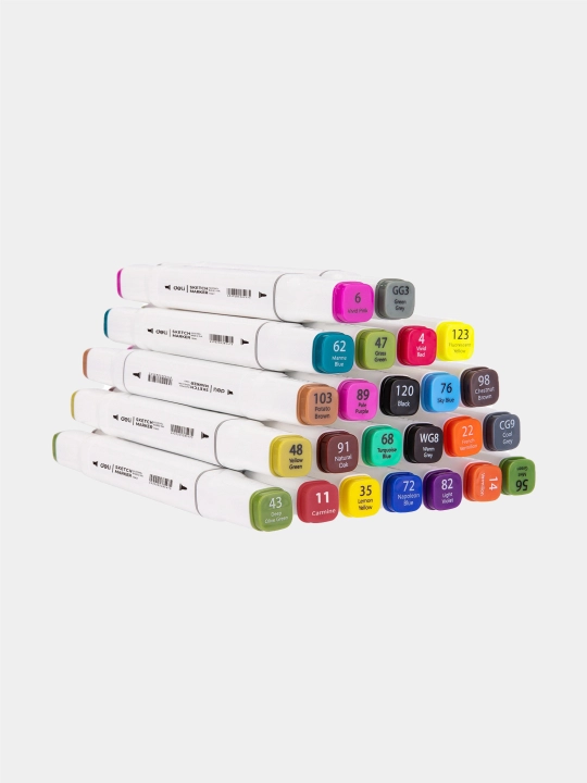 Eskiz markeri E70801-36, 36 rang, q0000013573