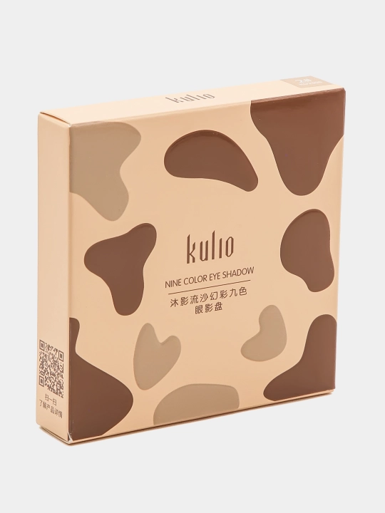 Палетка теней для век Kulio, 9 цветов