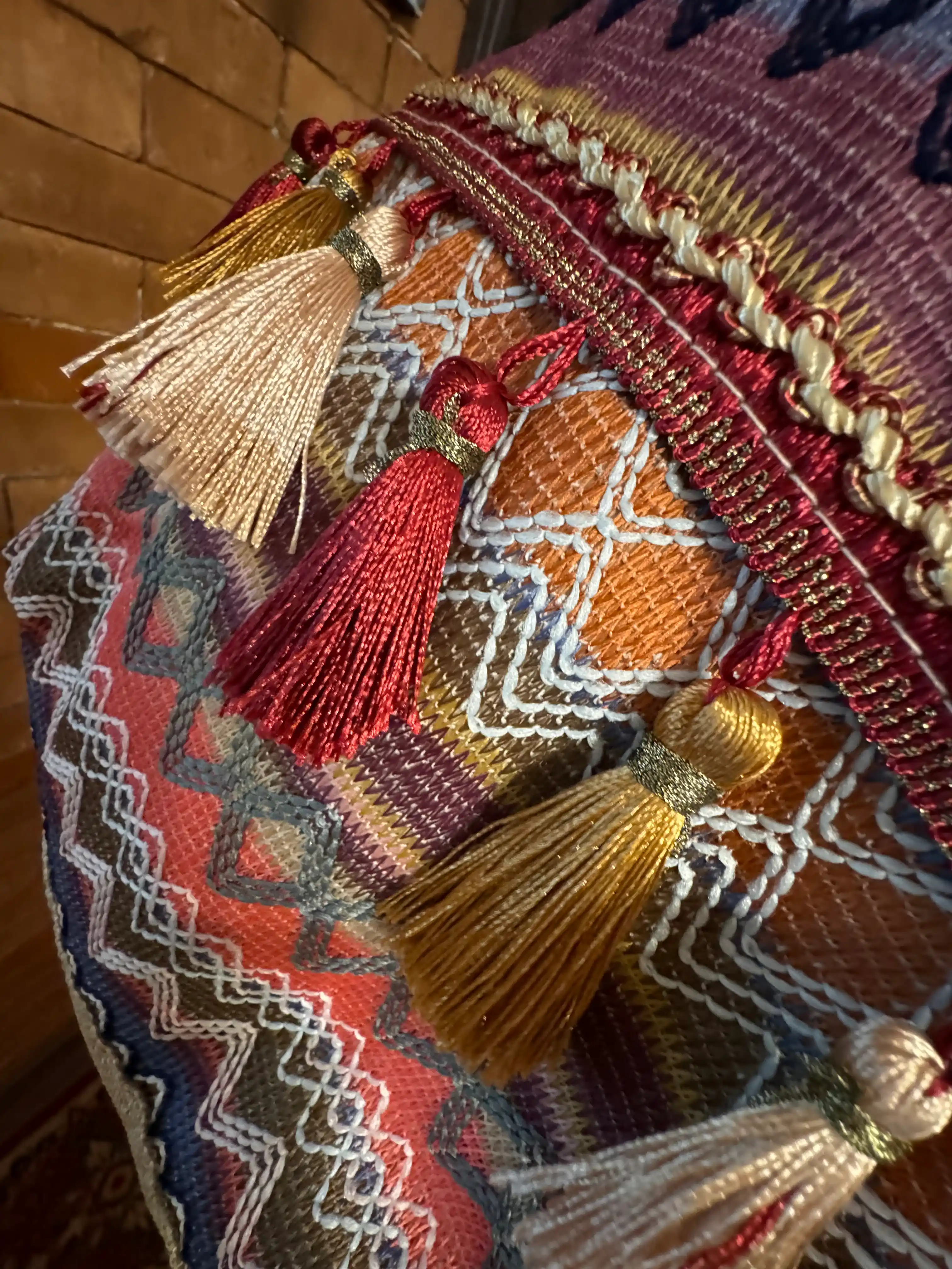 Ayollar uchun sumka-shopper, boho uslubida, har kunli, yelka ustida