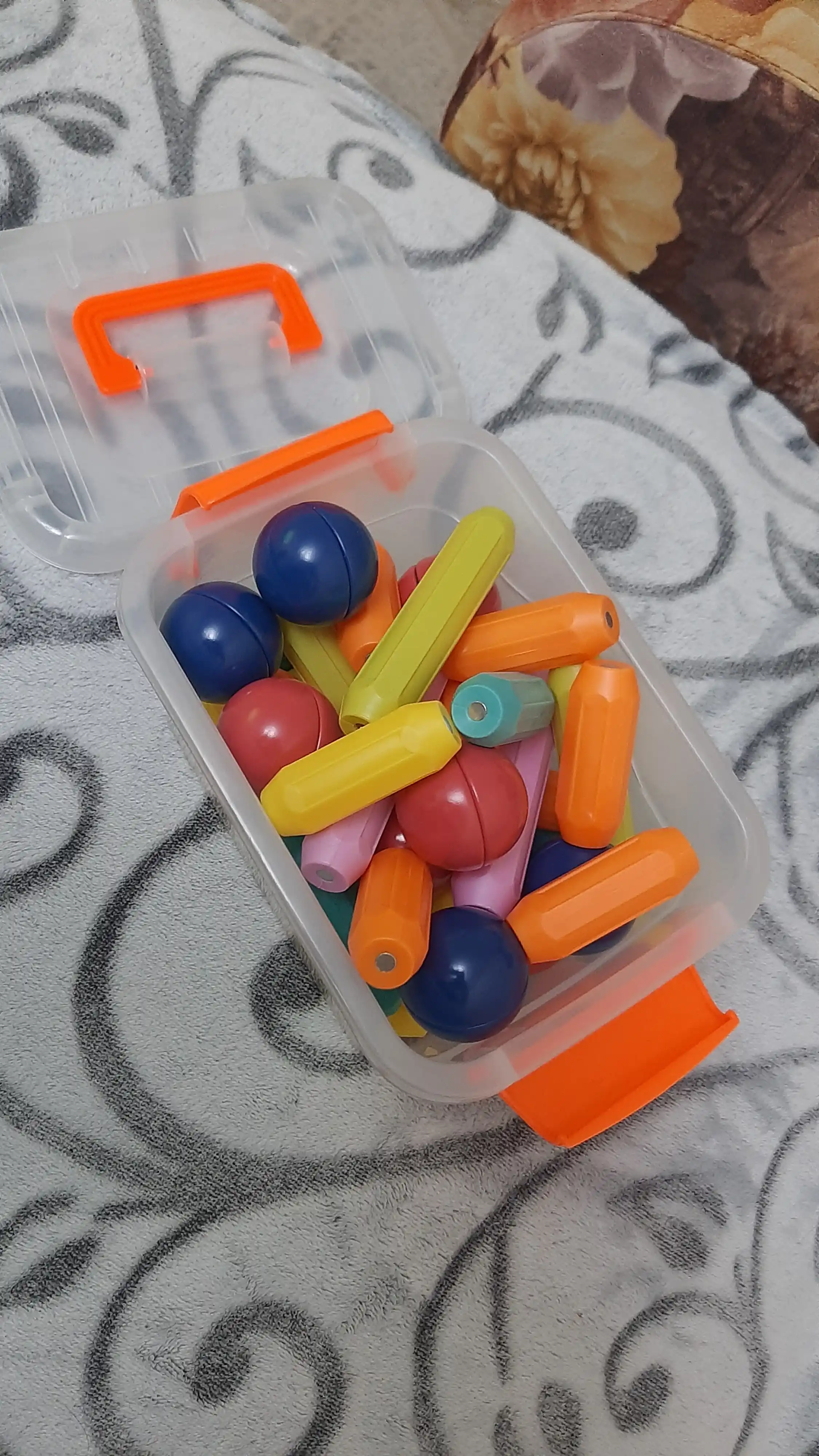 Magnit 3D konstruktori, rivojlanayotgan, 25, 36 qismlar