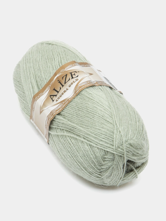 Нить для вязания Angora gold, 20% шерсть 80% акрил, 100 гр, 550 м