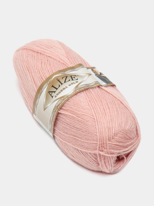 Нить для вязания Angora gold, 20% шерсть 80% акрил, 100 гр, 550 м