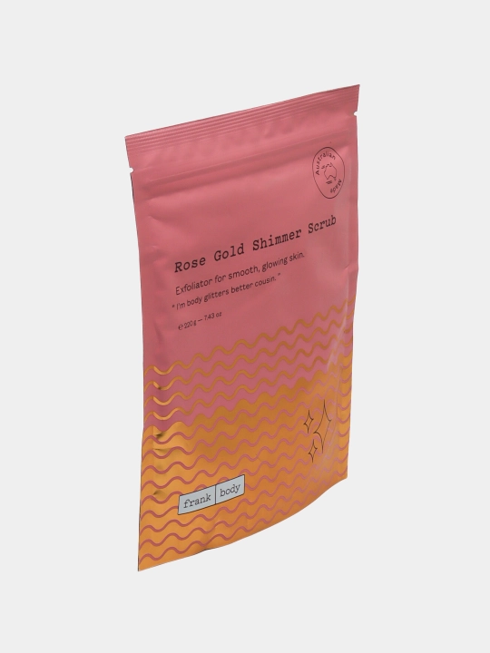 Скраб для тела с шиммером Frank Body Shimmer, 200 г