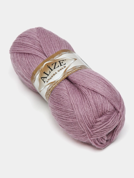 Нить для вязания Angora gold, 20% шерсть 80% акрил, 100 гр, 550 м