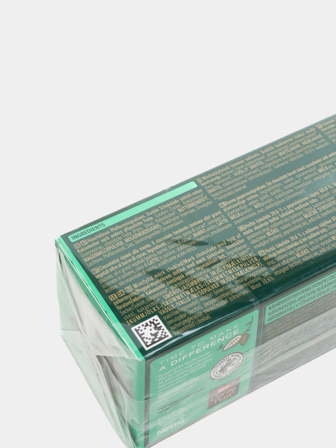 Nestle After Eight шоколад черный с мятной начинкой, 400 г купить по ...
