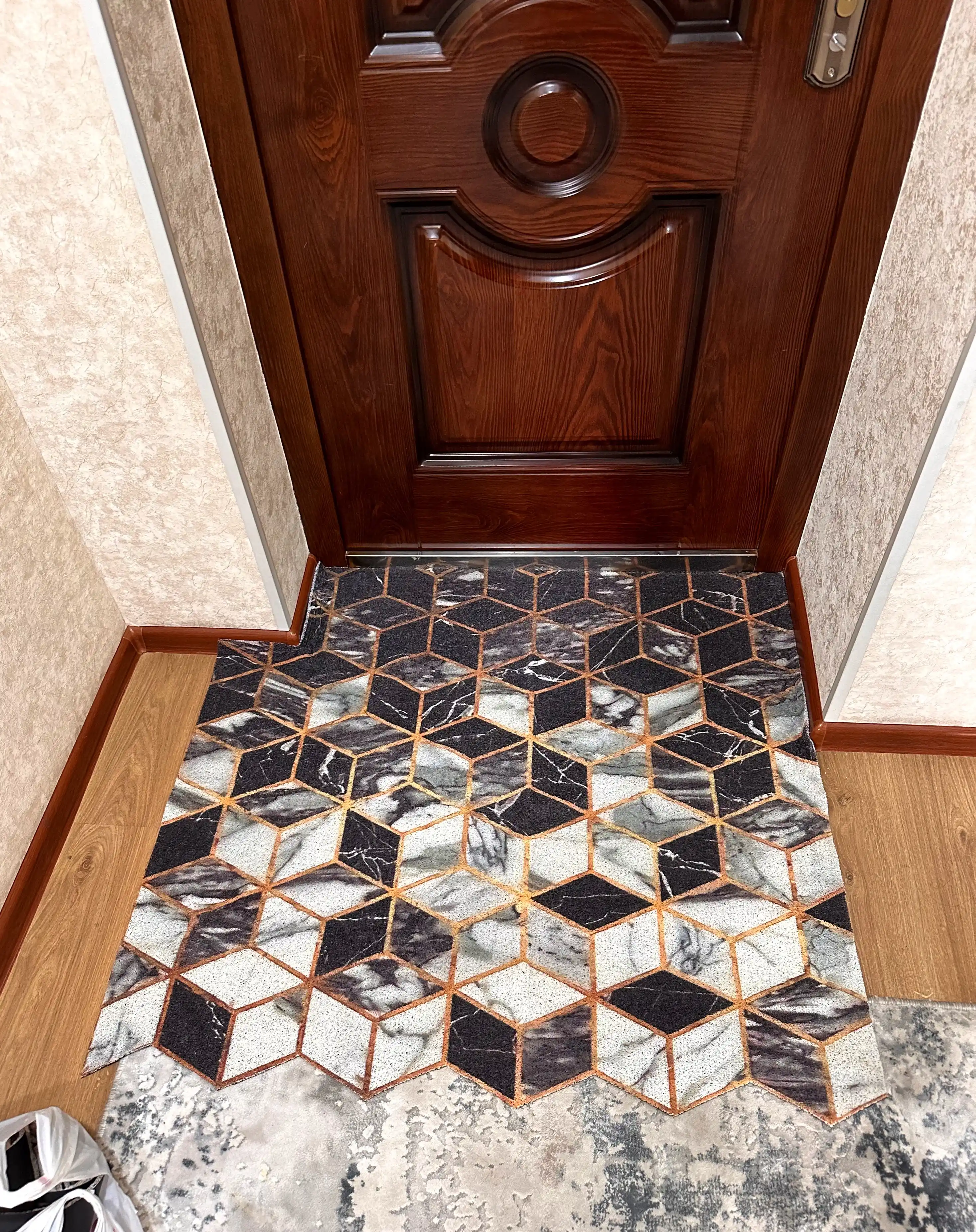3D коврики в коридор, cоты, размер 100x120 см