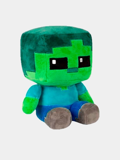 Мягкие игрушки Minecraft, 11 видов — 4HOMTOY-MINECR-ЗЕЛЕН