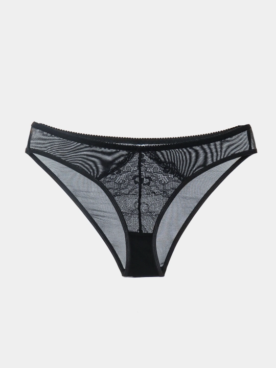Ayollar ichki kiyim to'plami dantelli: suyakli byustgalter va slip trusik, S–XL, 3 xil rangda