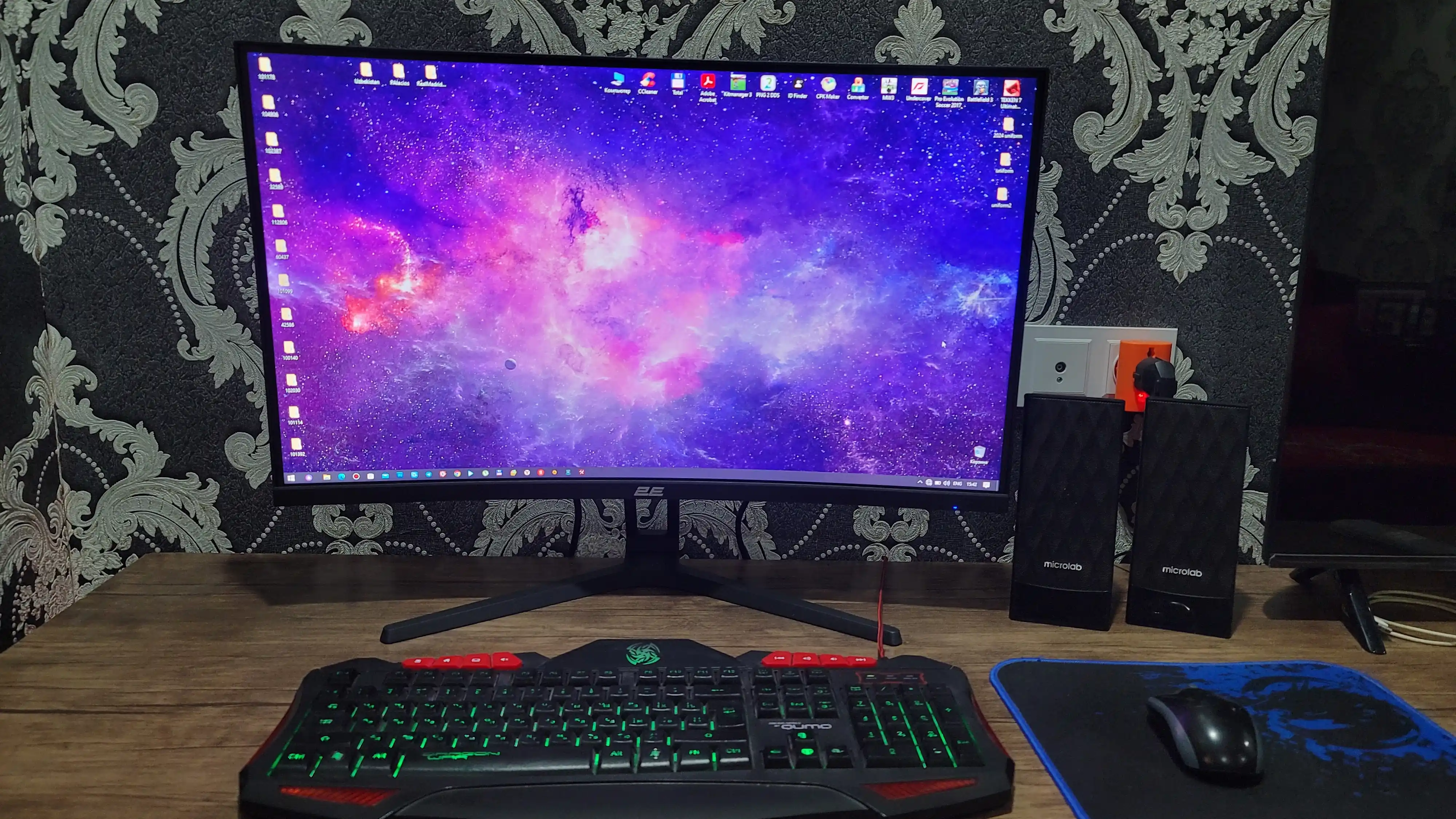 Игровой монитор 2E Gaming 27" Curved, FHD, 165 Гц, R2723BV, черный 2E-R2723BV-01.UA
