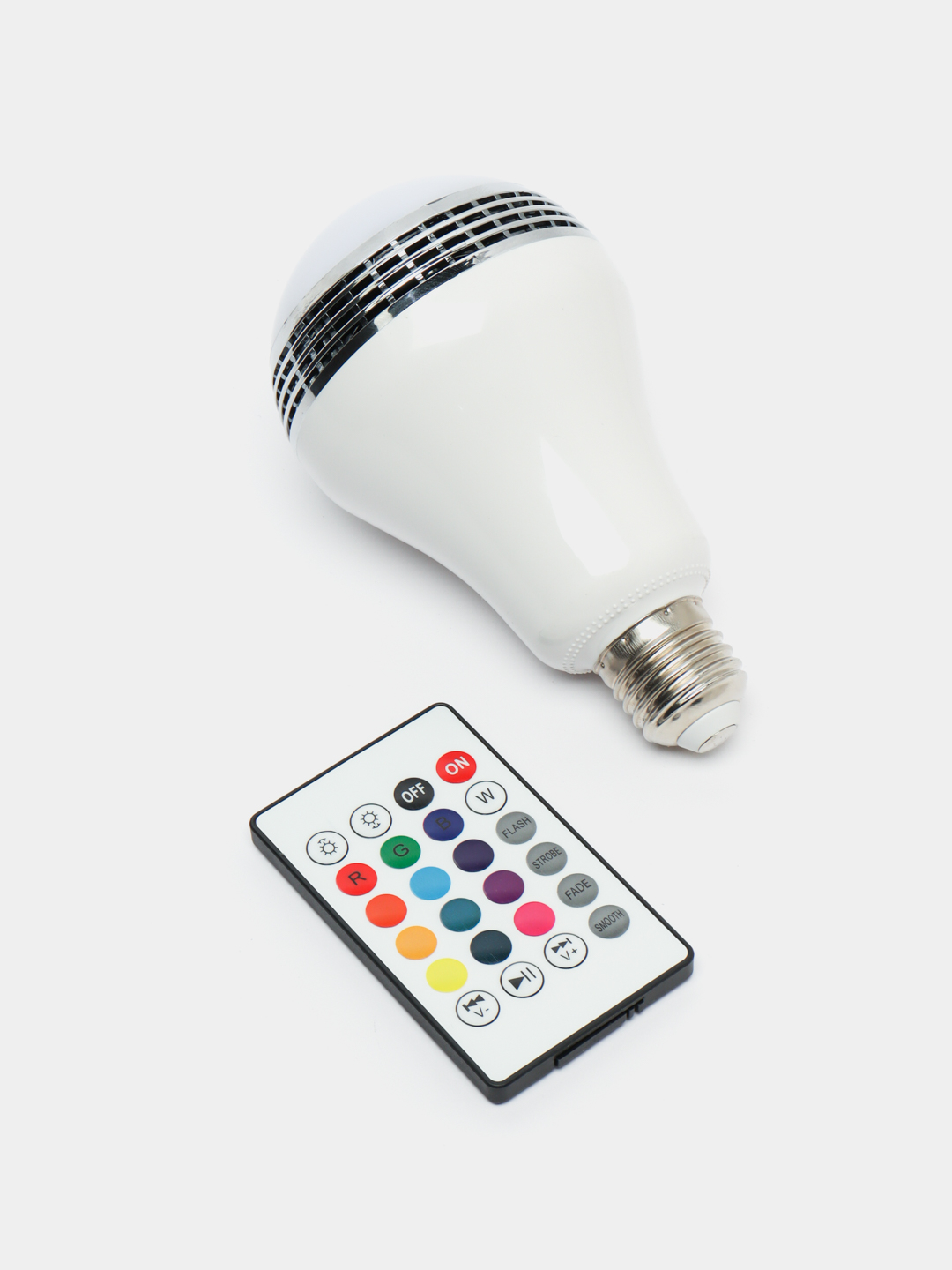 RGB смарт лампа ночник со встроенным Bluetooth динамиком и пультом ...